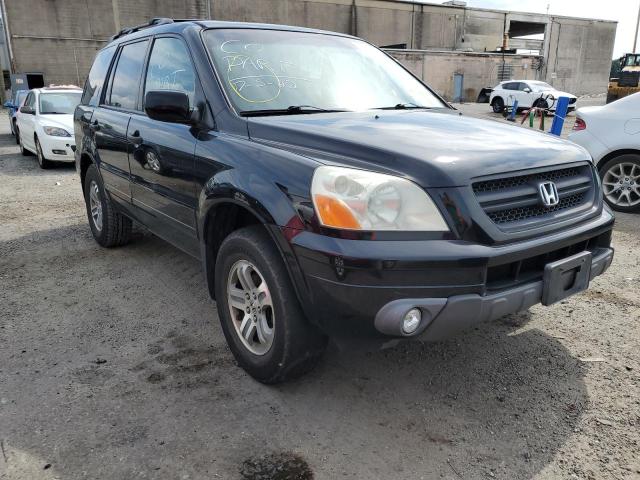 HONDA PILOT EXL 2005 with VIN 2HKYF18675H516365 - Photo from auction