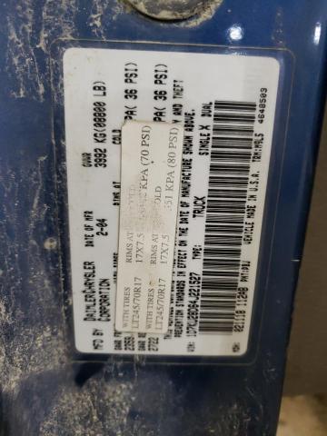 Photo 10 from auction – 2004 DODGE RAM 2500 S with VIN 1D7KU28D64J221527