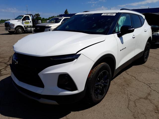 Photo 2 from auction – 2021 CHEVROLET BLAZER 2LT with VIN 3GNKBHRS5MS527091
