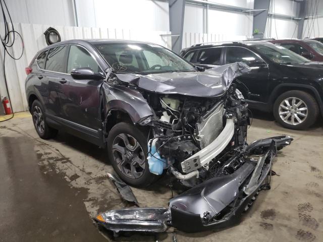 Photo 1 from auction – 2018 HONDA CR-V EX with VIN 7FARW2H50JE090193