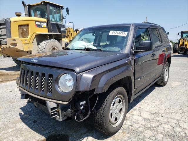 Photo 2 from auction – 2017 JEEP PATRIOT SP with VIN 1C4NJPBB5HD203349