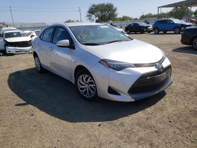 TOYOTA COROLLA L 2018 with VIN 5YFBURHE6JP843418 - Photo from auction
