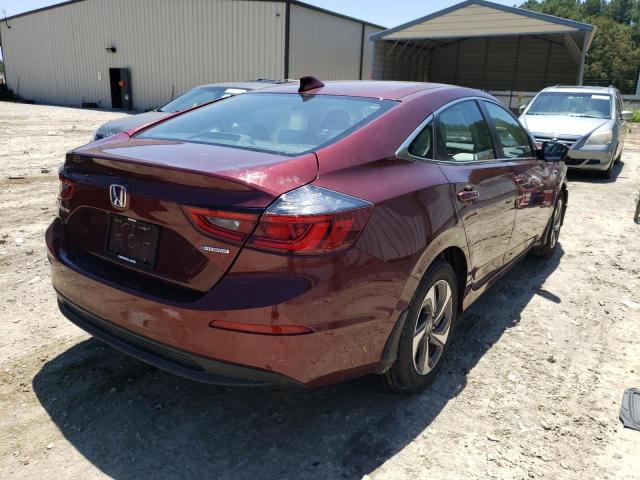 Photo 4 from auction – 2019 HONDA INSIGHT EX with VIN 19XZE4F53KE016531