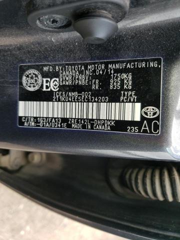 Photo 10 from auction – 2014 TOYOTA MATRIX BAS with VIN 2T1KU4EE5EC134203