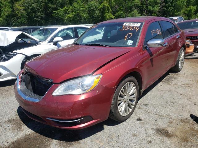 Photo 2 from auction – 2013 CHRYSLER 200 LIMITE with VIN 1C3CCBCG0DN507454