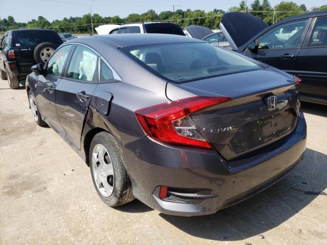 Photo 3 from auction – 2017 HONDA CIVIC LX with VIN 19XFC2F57HE045410