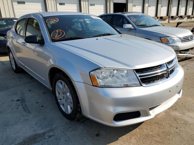 DODGE AVENGER SE 2012 with VIN 1C3CDZAB2CN294826 - Photo from auction
