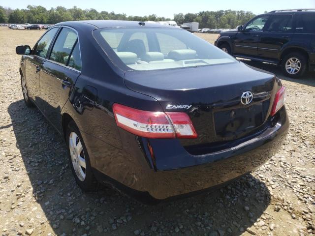 Photo 3 from auction – 2011 TOYOTA CAMRY BASE with VIN 4T1BF3EK9BU161912