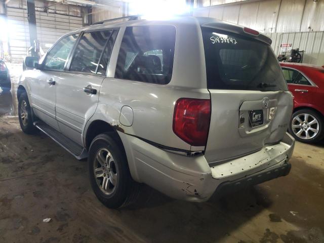 Photo 3 from auction – 2003 HONDA PILOT EXL with VIN 2HKYF18503H572961