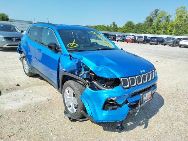 JEEP COMPASS LA 2022 with VIN 3C4NJCBB1NT137655 - Photo from auction