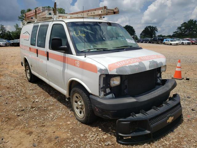 CHEVROLET EXPRESS G1 2013 with VIN 1GCSGAFX4D1114100 - Photo from auction