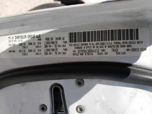 Photo 10 from auction – 2011 DODGE RAM 3500 with VIN 3D73M3HL5BG541213