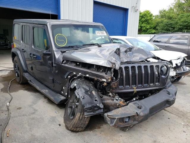 JEEP WRANGLER U 2021 with VIN 1C4HJXDN9MW857094 - Photo from auction