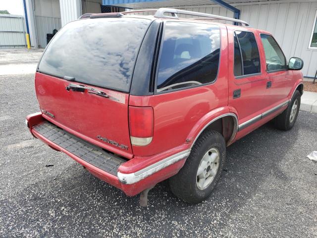 Photo 4 from auction – 1997 CHEVROLET BLAZER with VIN 1GNDT13W5V2251811