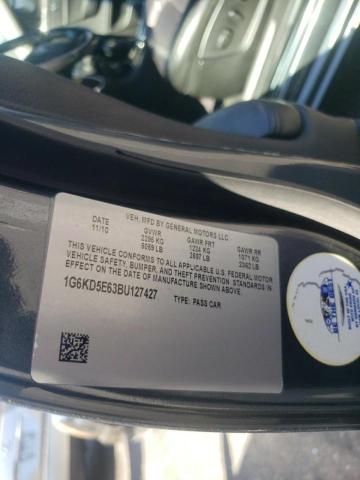 Photo 10 from auction – 2011 CADILLAC DTS LUXURY with VIN 1G6KD5E63BU127427