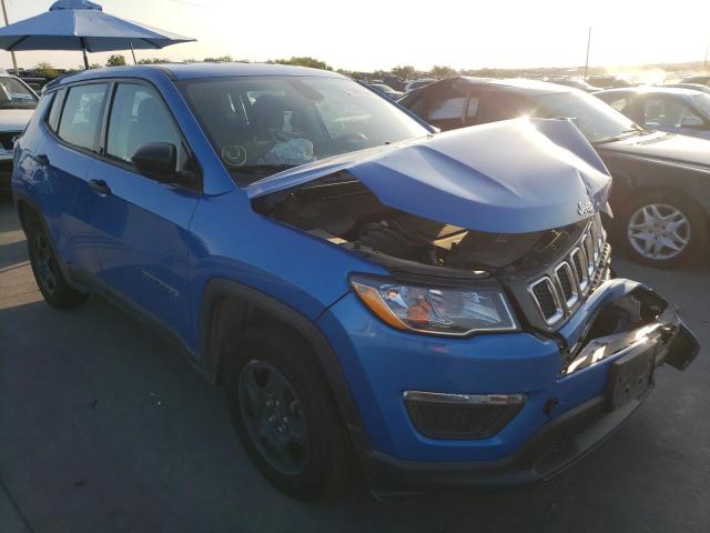 JEEP COMPASS SP 2018 with VIN 3C4NJCAB1JT286563 - Photo from auction