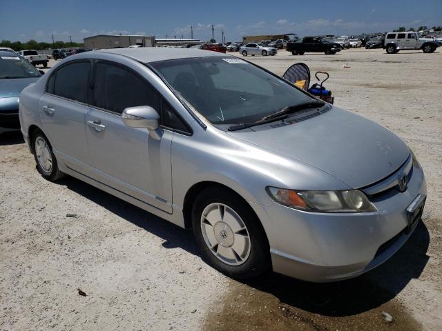 Photo 1 from auction – 2007 HONDA CIVIC HYBR with VIN JHMFA36237S003487