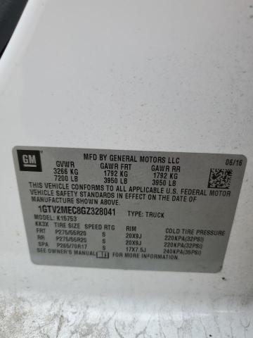 Photo 10 from auction – 2016 GMC SIERRA K15 with VIN 1GTV2MEC8GZ328041