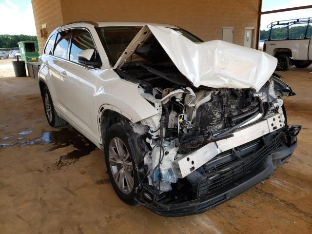 TOYOTA HIGHLANDER 2015 with VIN 5TDKKRFH2FS091489 - Photo from auction