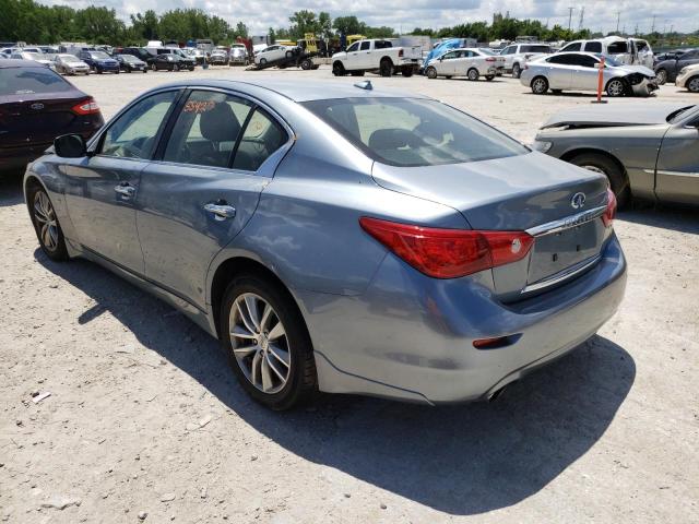 Photo 3 from auction – 2014 INFINITI Q50 BASE with VIN JN1BV7AP1EM674823