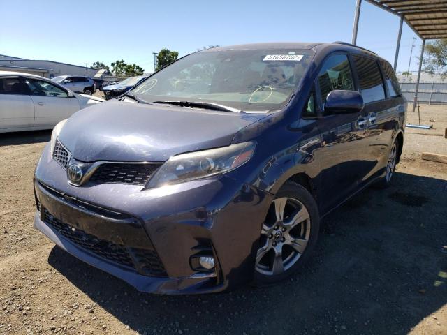 Photo 2 from auction – 2018 TOYOTA SIENNA SE with VIN 5TDXZ3DC6JS940702