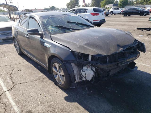 KIA OPTIMA HYB 2014 with VIN KNAGM4AD1E5070125 - Photo from auction