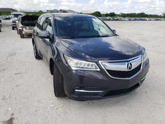 ACURA MDX 2014 with VIN 5FRYD3H28EB011852 - Photo from auction