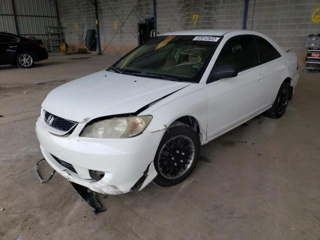 Photo 2 from auction – 2005 HONDA CIVIC LX with VIN 1HGEM22555L019665