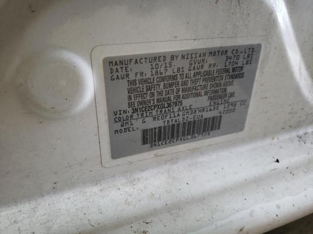 Photo 10 from auction – 2016 NISSAN VERSA NOTE with VIN 3N1CE2CPXGL367975