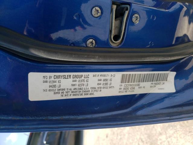 Photo 10 from auction – 2013 DODGE DART SXT with VIN 1C3CDFBA2DD323382