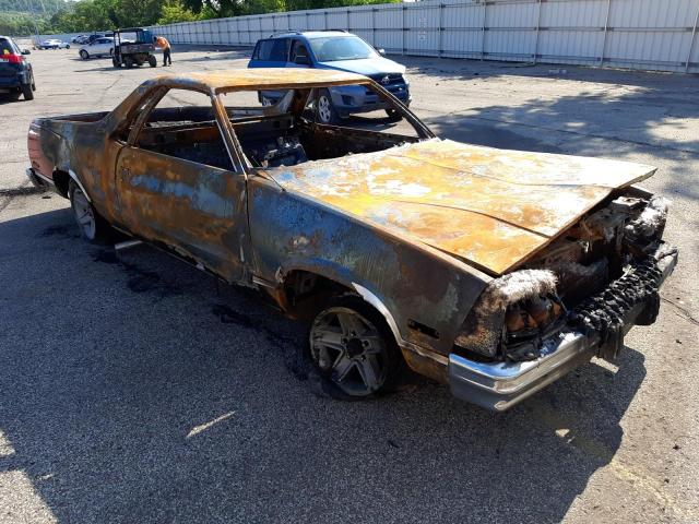 GMC CABALLERO 1987 with VIN 3GTCW80H9HS800753 - Photo from auction