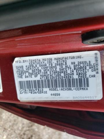 Photo 10 from auction – 2003 TOYOTA CAMRY LE with VIN 4T1BE32K53U248201