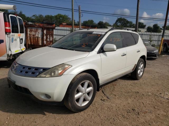 Photo 2 from auction – 2003 NISSAN MURANO SL with VIN JN8AZ08T03W101263