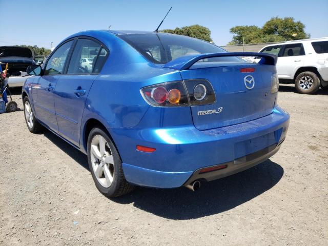Photo 3 from auction – 2005 MAZDA 3 S with VIN JM1BK123551320285