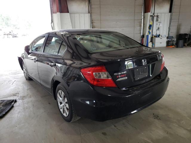 Photo 3 from auction – 2012 HONDA CIVIC LX with VIN 2HGFB2F56CH335008