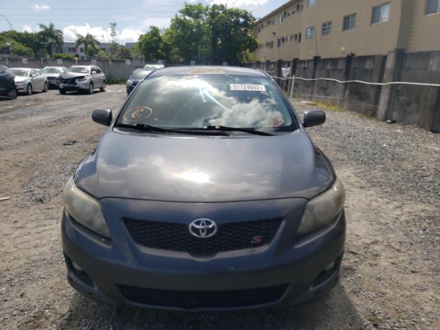 Photo 9 from auction – 2010 TOYOTA COROLLA BA with VIN 2T1BU4EE3AC333146
