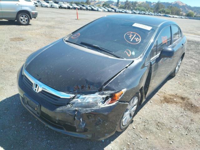 Photo 2 from auction – 2012 HONDA CIVIC LX with VIN 19XFB2F55CE328464