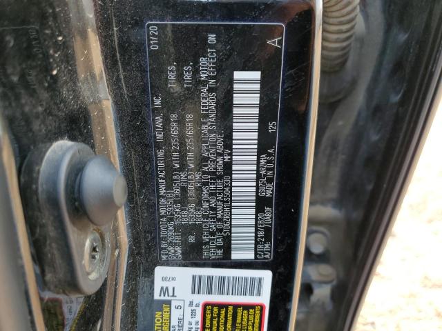 Photo 10 from auction – 2020 TOYOTA HIGHLANDER with VIN 5TDGZRBH1LS504330
