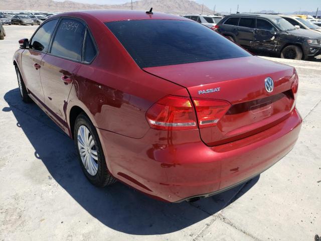 Photo 3 from auction – 2015 VOLKSWAGEN PASSAT S with VIN 1VWAT7A35FC077996