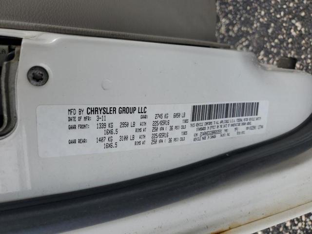 Photo 10 from auction – 2011 DODGE GRAND CARA with VIN 2D4RN5DG3BR693591