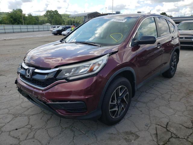 Photo 2 from auction – 2016 HONDA CR-V SE with VIN 2HKRM4H48GH641422