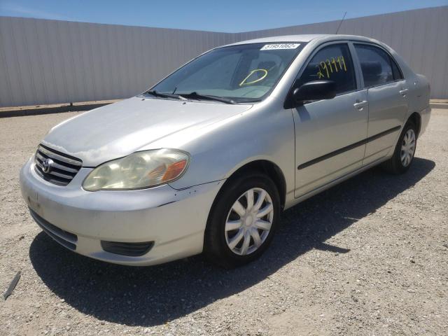 Photo 2 from auction – 2003 TOYOTA COROLLA CE with VIN JTDBR32E530024078