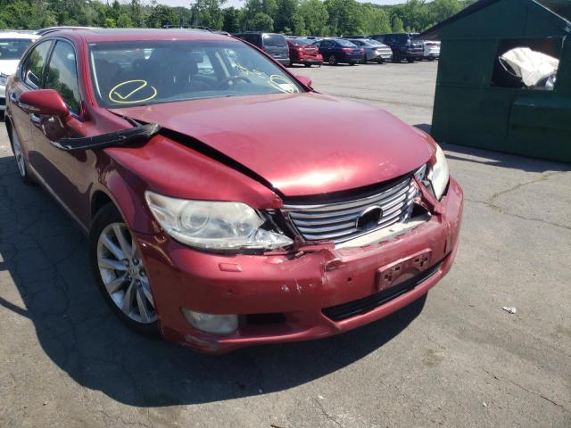 Photo 9 from auction – 2010 LEXUS LS 460 with VIN JTHCL5EF5A5008015