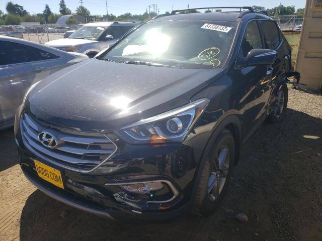 Photo 2 from auction – 2017 HYUNDAI SANTA FE S with VIN 5NMZU3LB0HH007682
