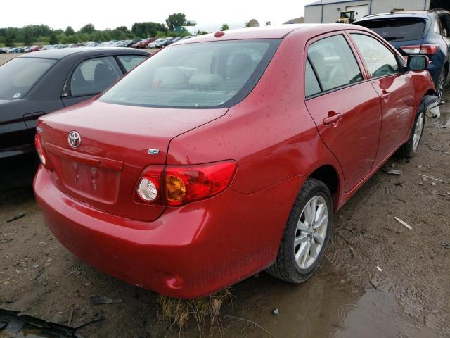 Photo 4 from auction – 2009 TOYOTA COROLLA BA with VIN JTDBL40E49J039555