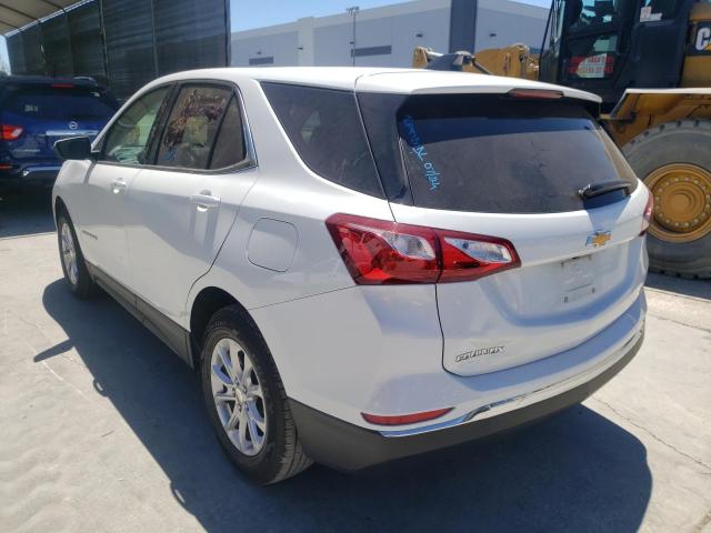 Photo 3 from auction – 2020 CHEVROLET EQUINOX LT with VIN 3GNAXKEV3LS617641
