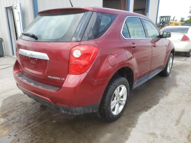 Photo 4 from auction – 2010 CHEVROLET EQUINOX LS with VIN 2CNALBEW1A6297403