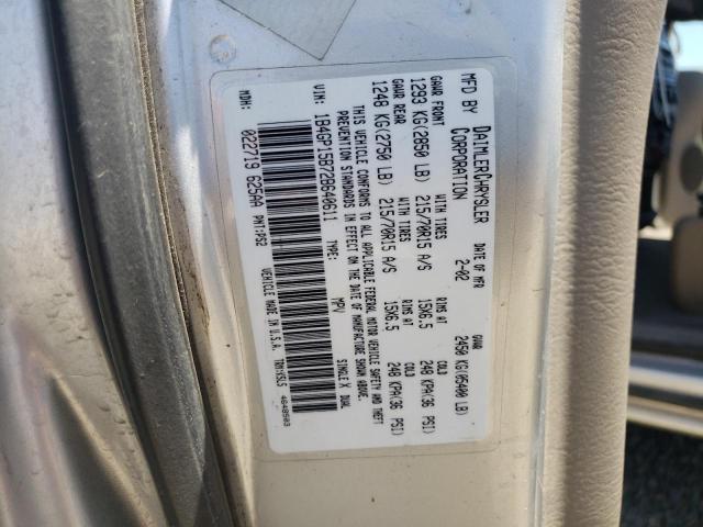 Photo 10 from auction – 2002 DODGE CARAVAN EC with VIN 1B4GP15B72B640611