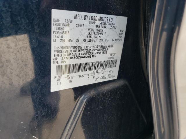 Photo 10 from auction – 2010 FORD EDGE SE with VIN 2FMDK3GC6ABA68389