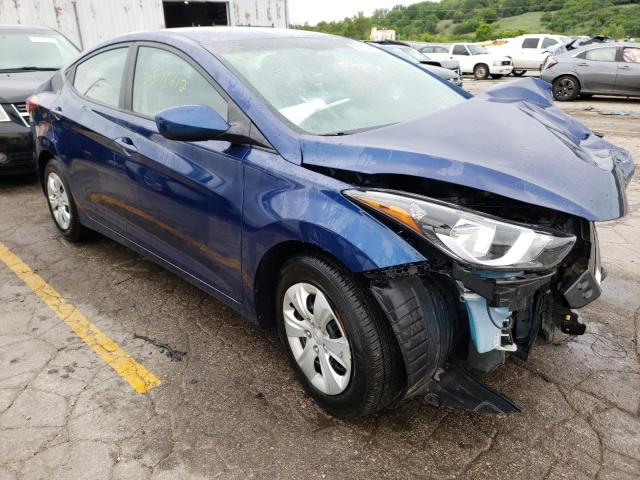 Photo 1 from auction – 2016 HYUNDAI ELANTRA SE with VIN 5NPDH4AE2GH756034